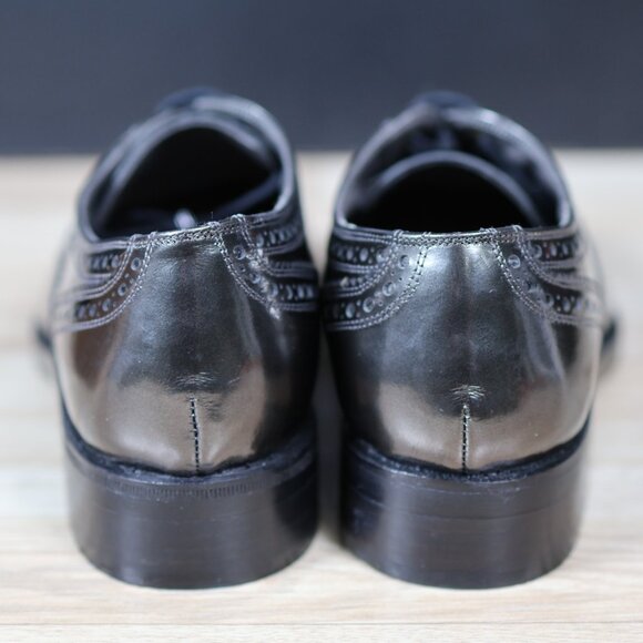 Robert Clergerie Shoes Mens Size 8 Silver Derby Long Wing Leather‎ Brogue France main image 7